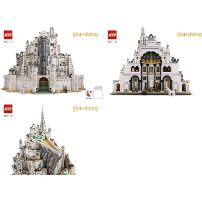 The Lord of the Rings: Minas Tirith — instructions