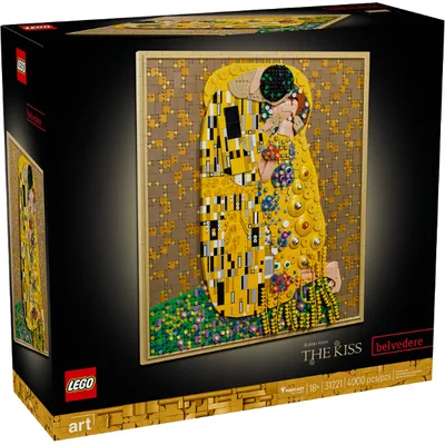 Gustav Klimt – The Kiss — box