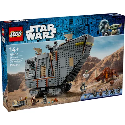 Offworld Sandcrawler and Mudhorn — box