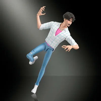 KPop Demon Hunters Jinu 6-Inch Action Figure