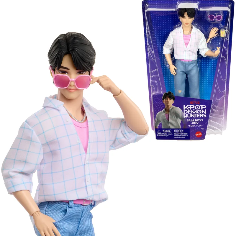 KPop Demon Hunters Jinu Fashion Doll — “Soda Pop”