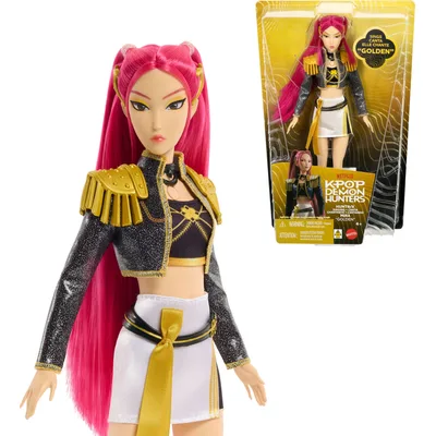 KPop Demon Hunters Mira “Golden” Singing Doll