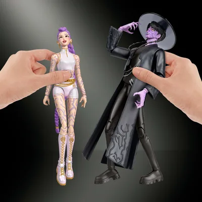 KPop Demon Hunters Rumi & Jinu Final Battle Figure Set