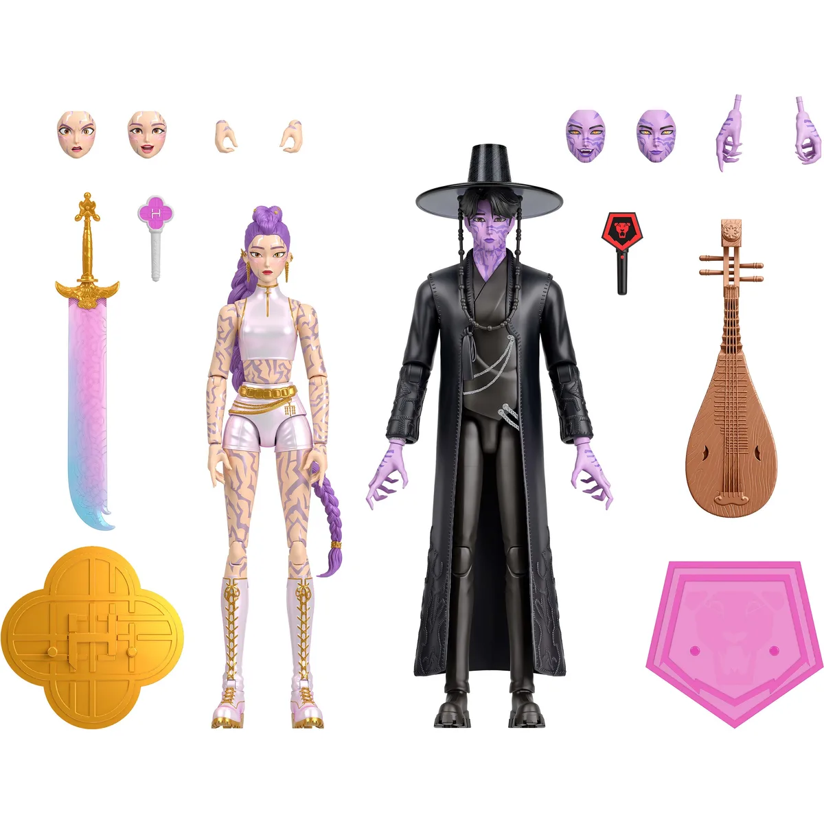 KPop Demon Hunters Rumi & Jinu Final Battle Figure Set