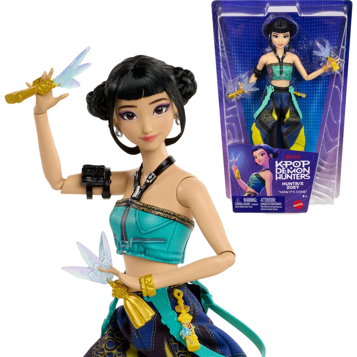 KPop Demon Hunters Zoey Fashion Doll — “How It's Done”