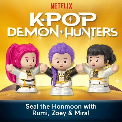 Little People Collector KPop Demon Hunters: HUNTR/X Set