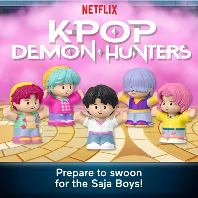 Little People Collector KPop Demon Hunters: Saja Boys Set