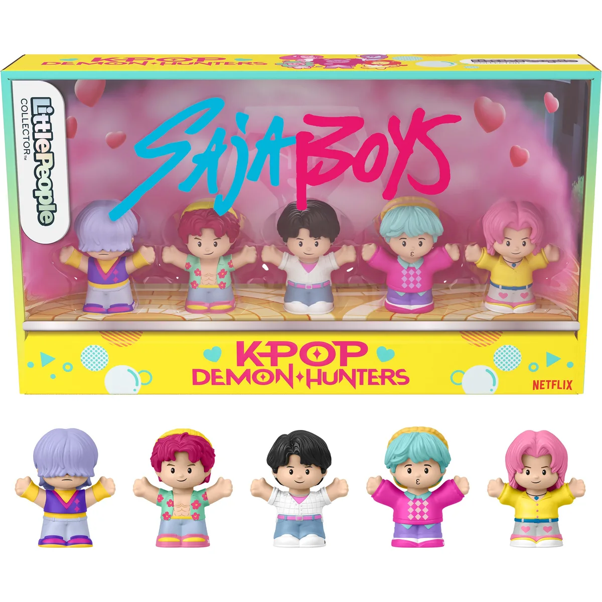 Little People Collector KPop Demon Hunters: Saja Boys Set