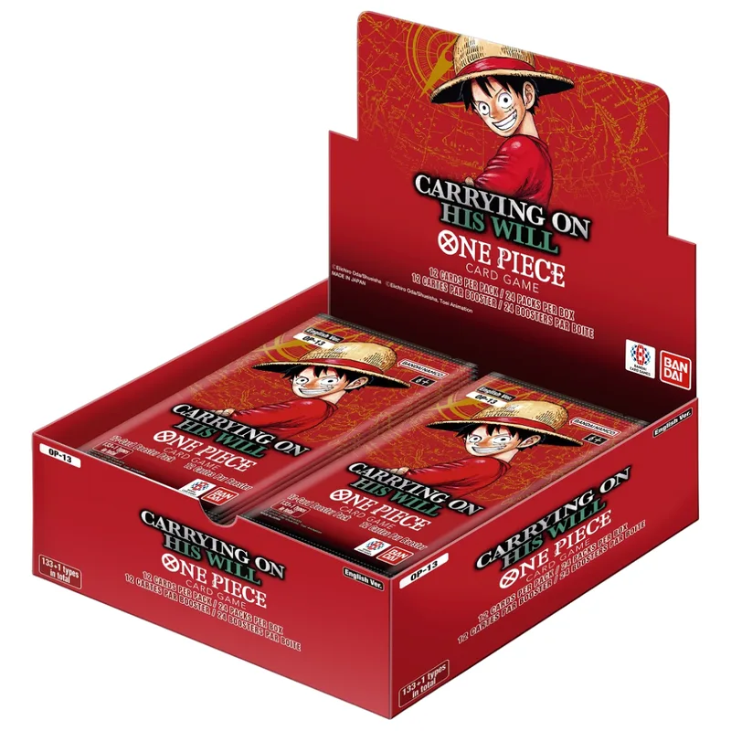 One Piece Card Game: Carrying on his Will (OP-13) Booster Box