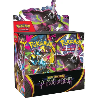 Pokémon TCG: Mega Evolution - Pitch Black Booster Box (36 boosters)